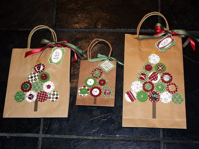 Holiday Gift Bag Ideas
 Decorating Brown Paper Bags For Christmas Gifts