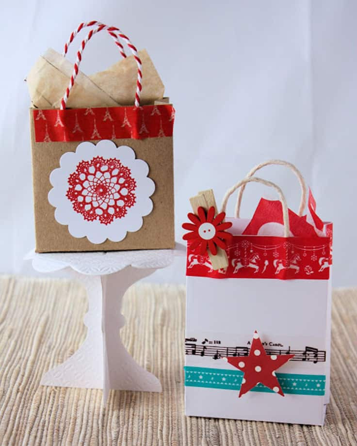 Holiday Gift Bag Ideas
 Unique DIY Christmas Bags Your Loved es Will Love Opening