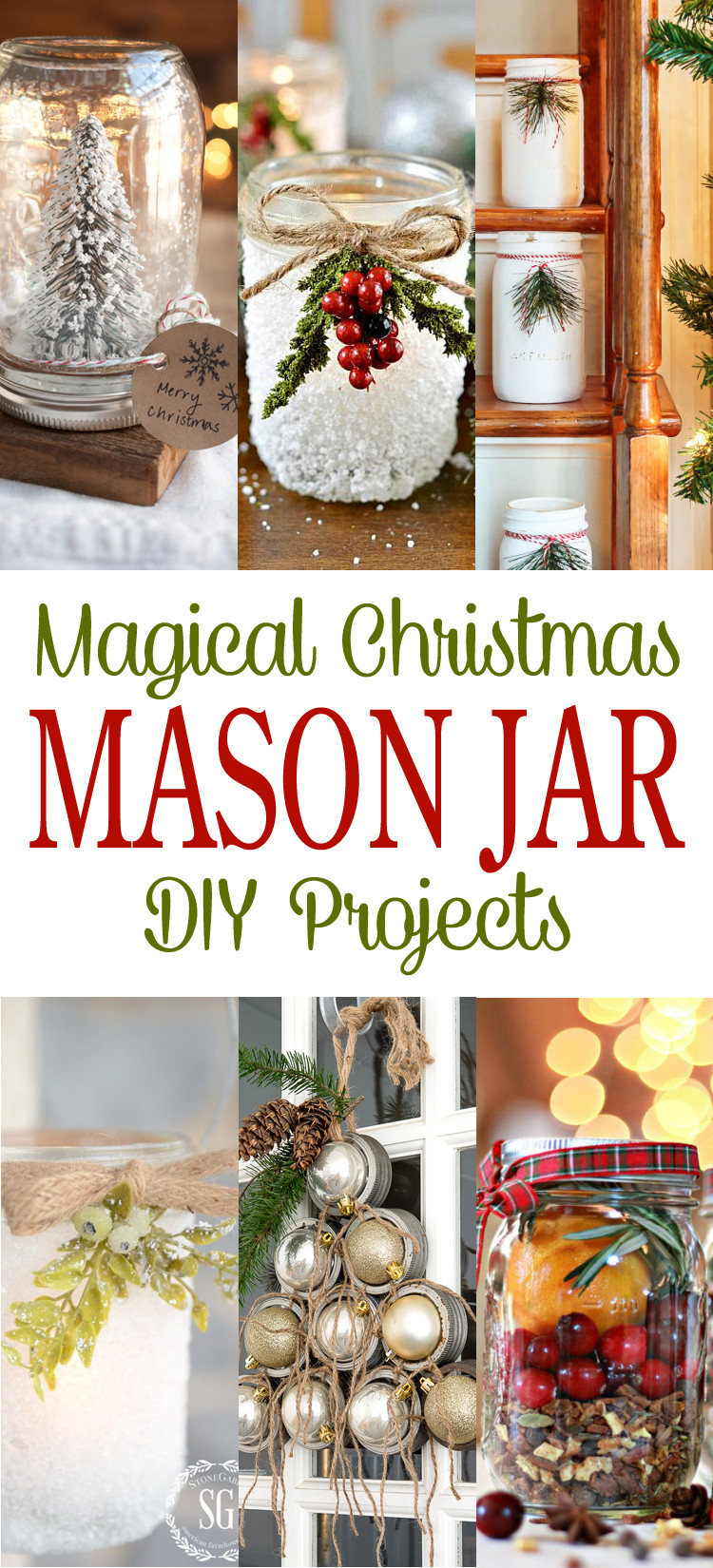 Holiday Gift Crafts Ideas
 Magical Christmas Mason Jar DIY Projects The Cottage Market