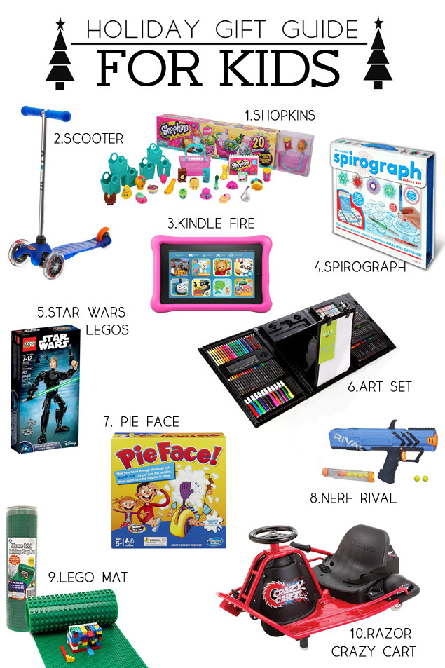 Holiday Gift Guides For Kids
 Gifts For Kids Eighteen25