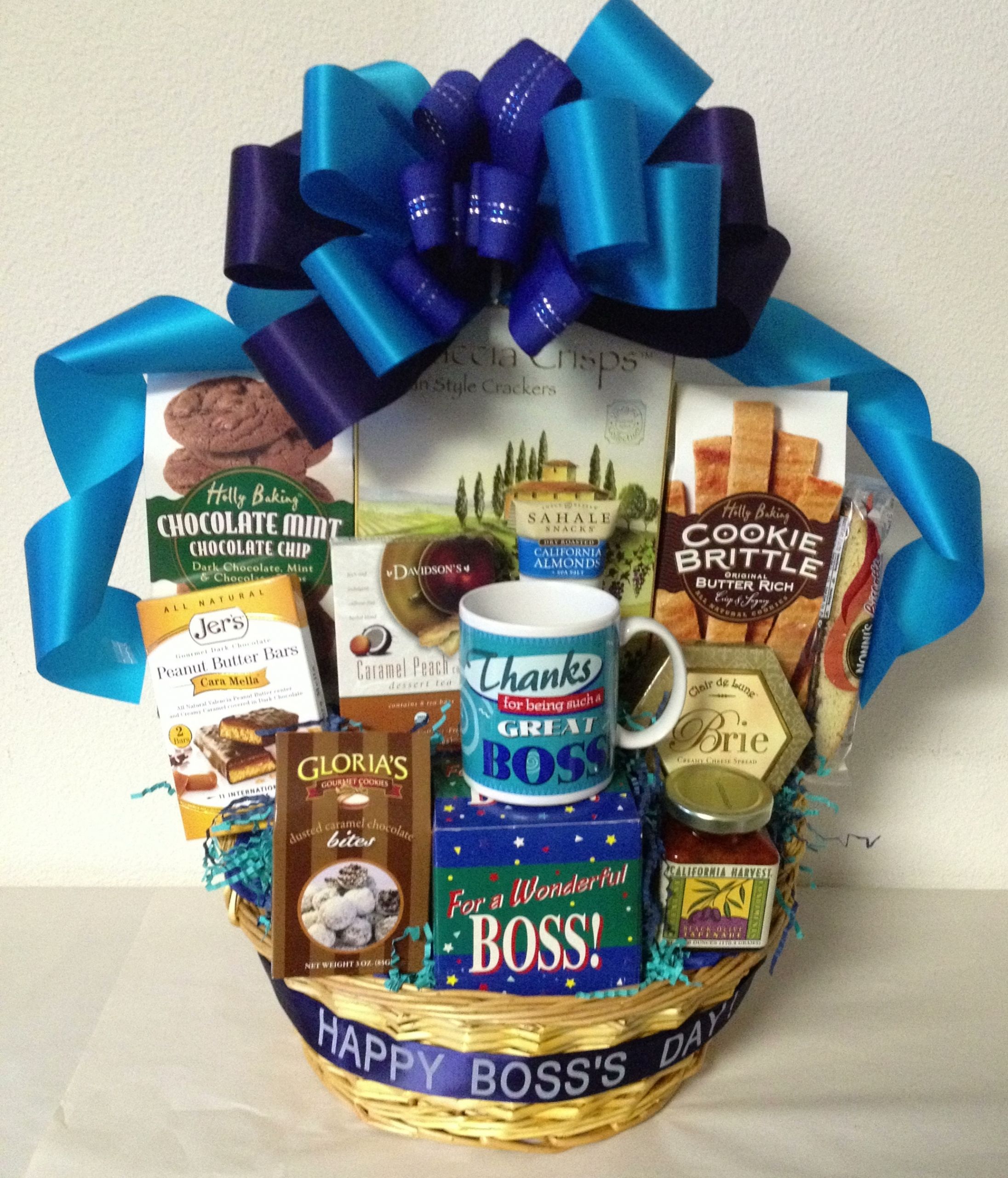 Holiday Gift Ideas Bosses
 Boss s Day Gift Baskets