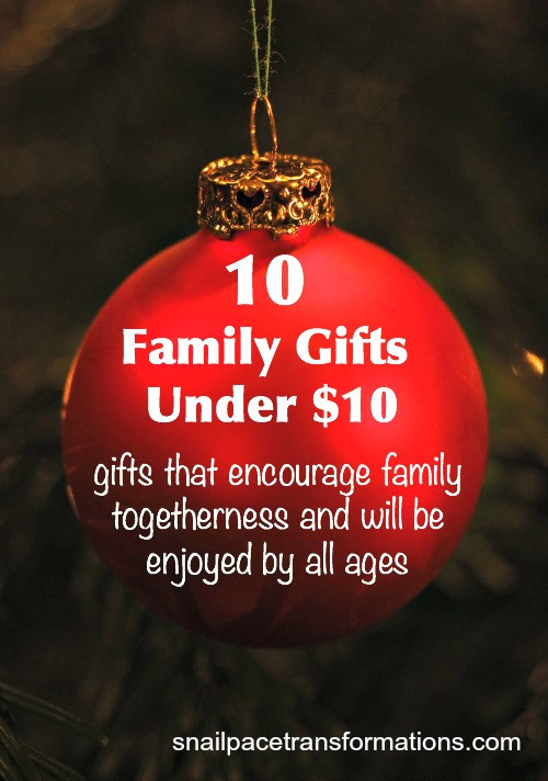 Holiday Gift Ideas Family
 10 Family Gifts For Under $10