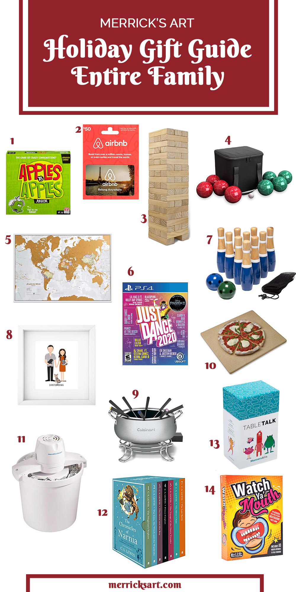 Holiday Gift Ideas Family
 Family Christmas Gifts Ideas for an Entire Family