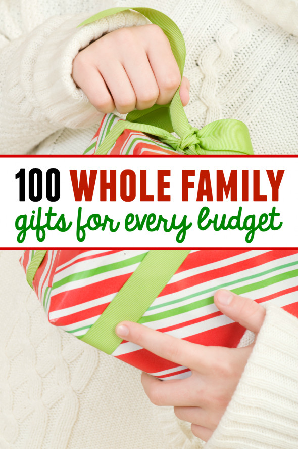 Holiday Gift Ideas For Families
 100 family t ideas with something for every bud