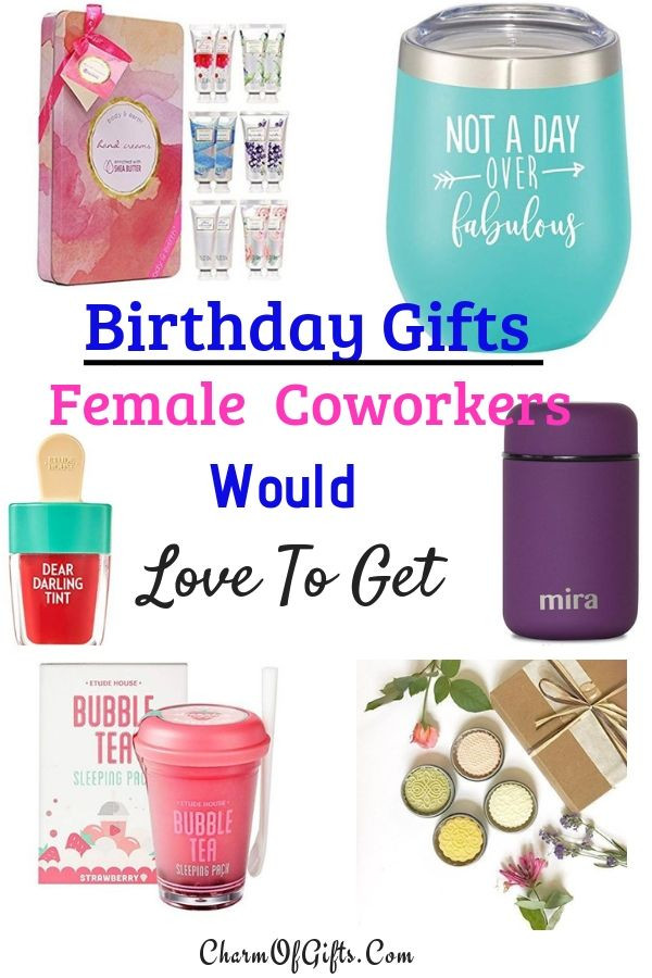 Holiday Gift Ideas For Female Coworkers
 Best Female Coworker Birthday Gift Ideas They Would Love