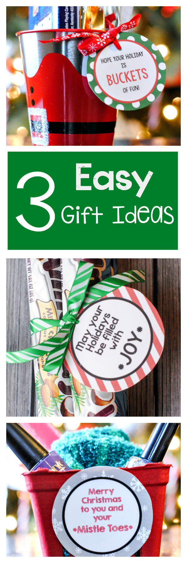 Holiday Gift Ideas For Friends
 3 Easy Gifts Ideas for Friends Crazy Little Projects