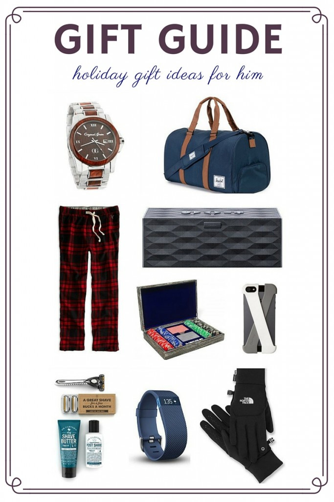 Holiday Gift Ideas For Him
 LIL Gift Guide Holiday 2015 For Him
