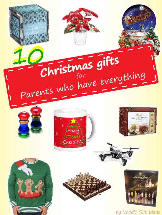 Holiday Gift Ideas For Parents
 2014 Christmas Gift Ideas For Parents Who Have Everything