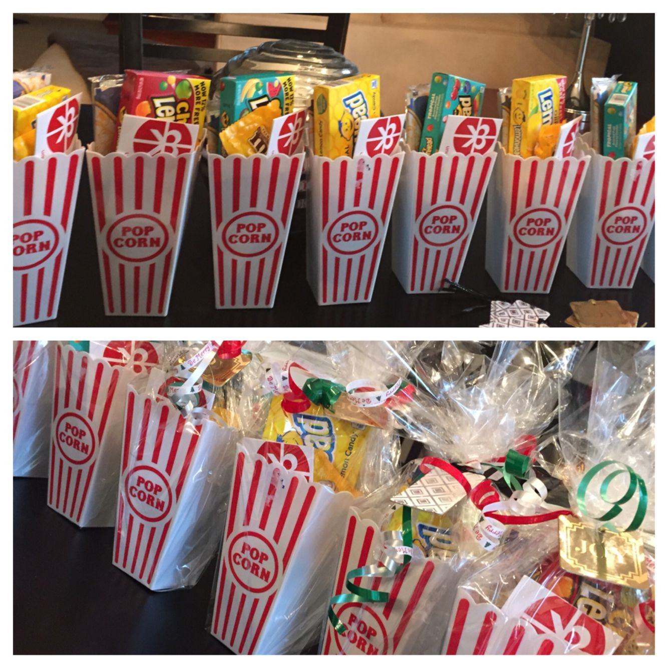Holiday Gift Ideas For Staff
 Christmas t for my employees Movie Ticket Popcorn