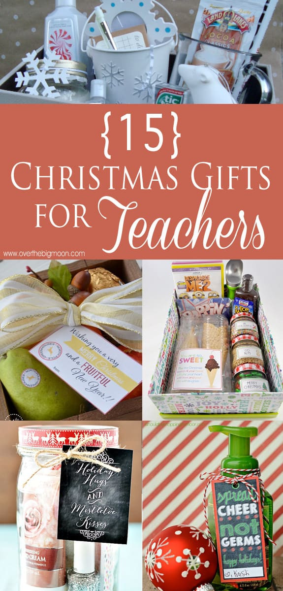 Holiday Gift Ideas For Teacher
 15 Christmas Gifts for Teachers Over The Big Moon