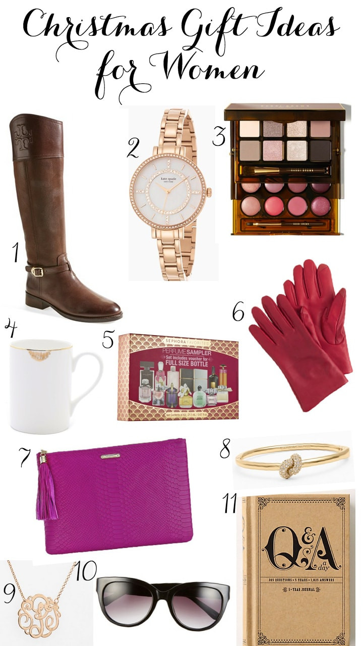 Holiday Gift Ideas For Women
 The Best Christmas Gifts For Women