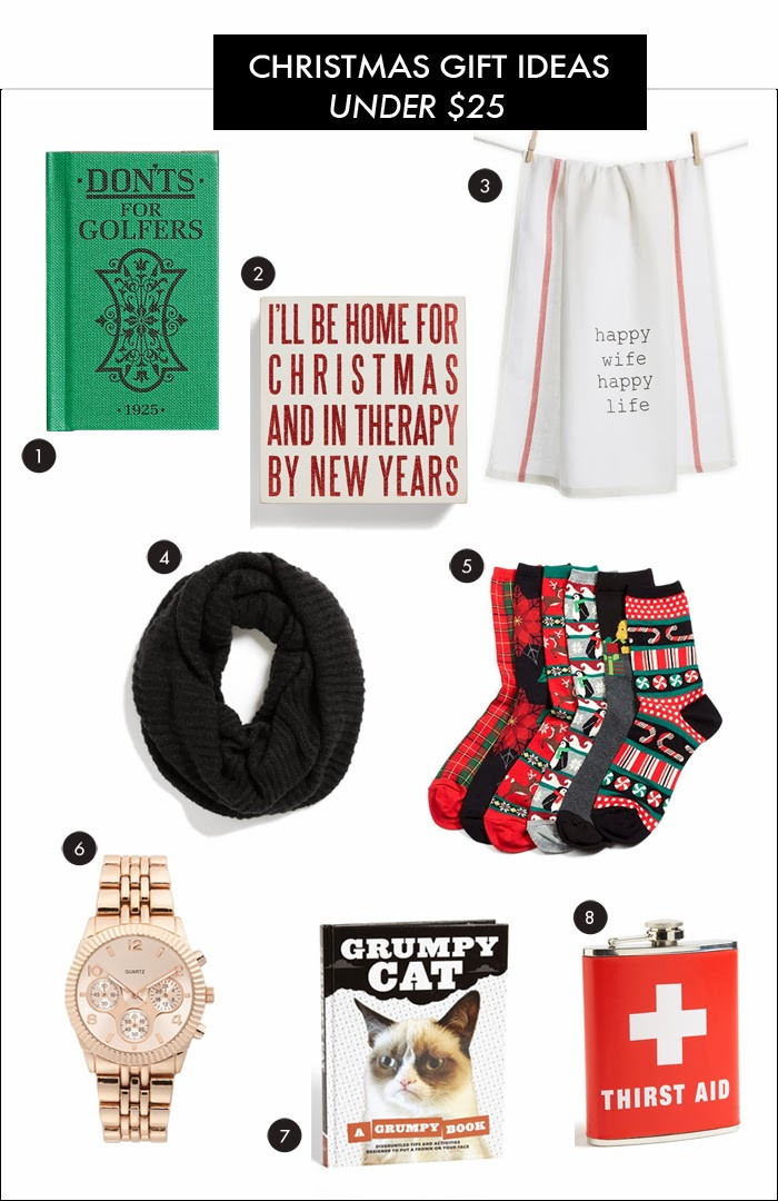 Holiday Gift Ideas Under 25
 Daily Style Finds Finds & Deals Christmas Gifts Under $25