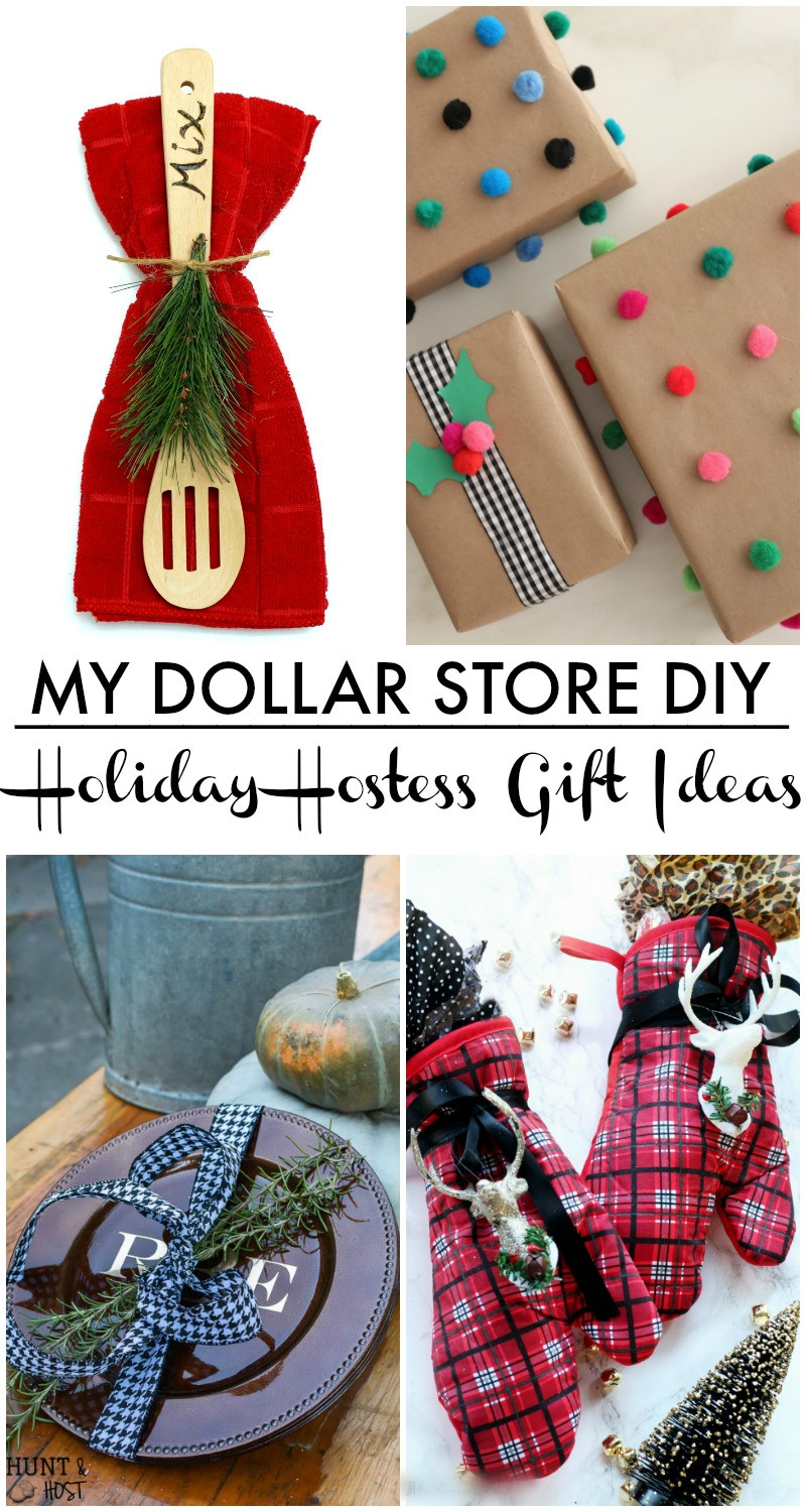 Holiday Host Gift Ideas
 5 Minute Holiday Hostess Gift My Dollar Store DIY