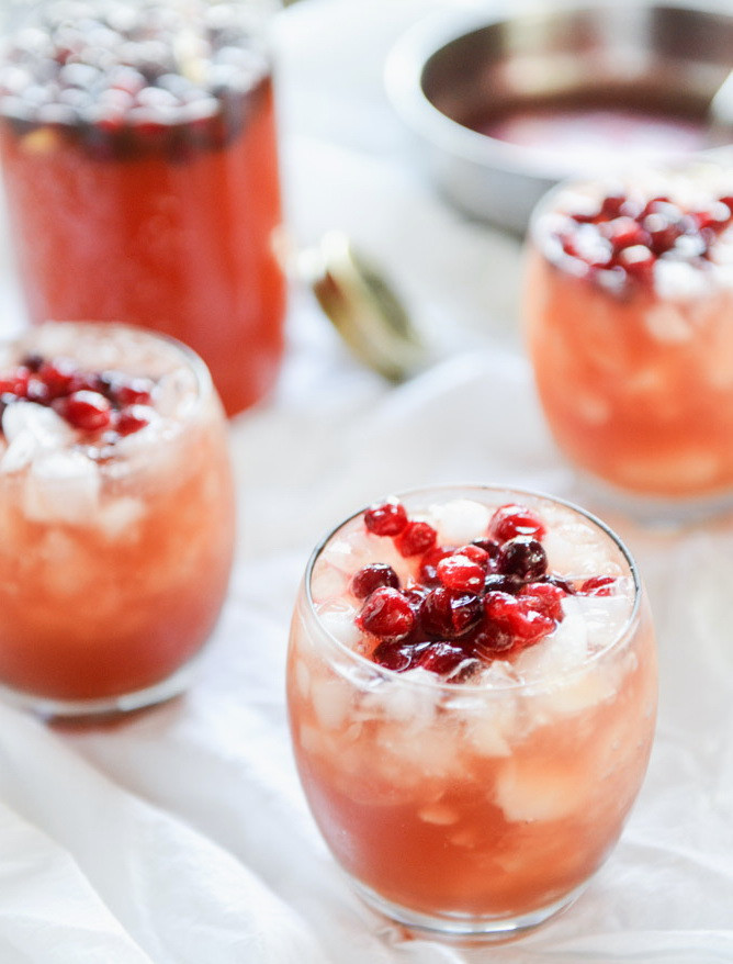 Holiday Party Drink Ideas
 Cranberry Cider Cocktail – Thanksgiving Food & Christmas