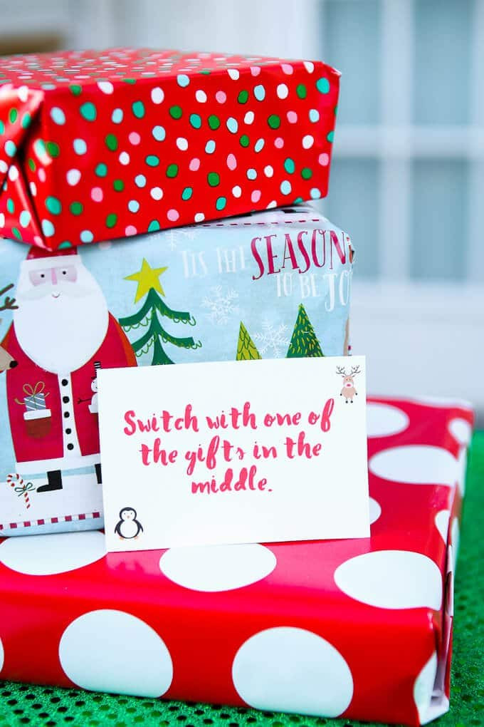 Holiday Party Gift Exchange Ideas
 Free Printable Exchange Cards for The Best Holiday Gift