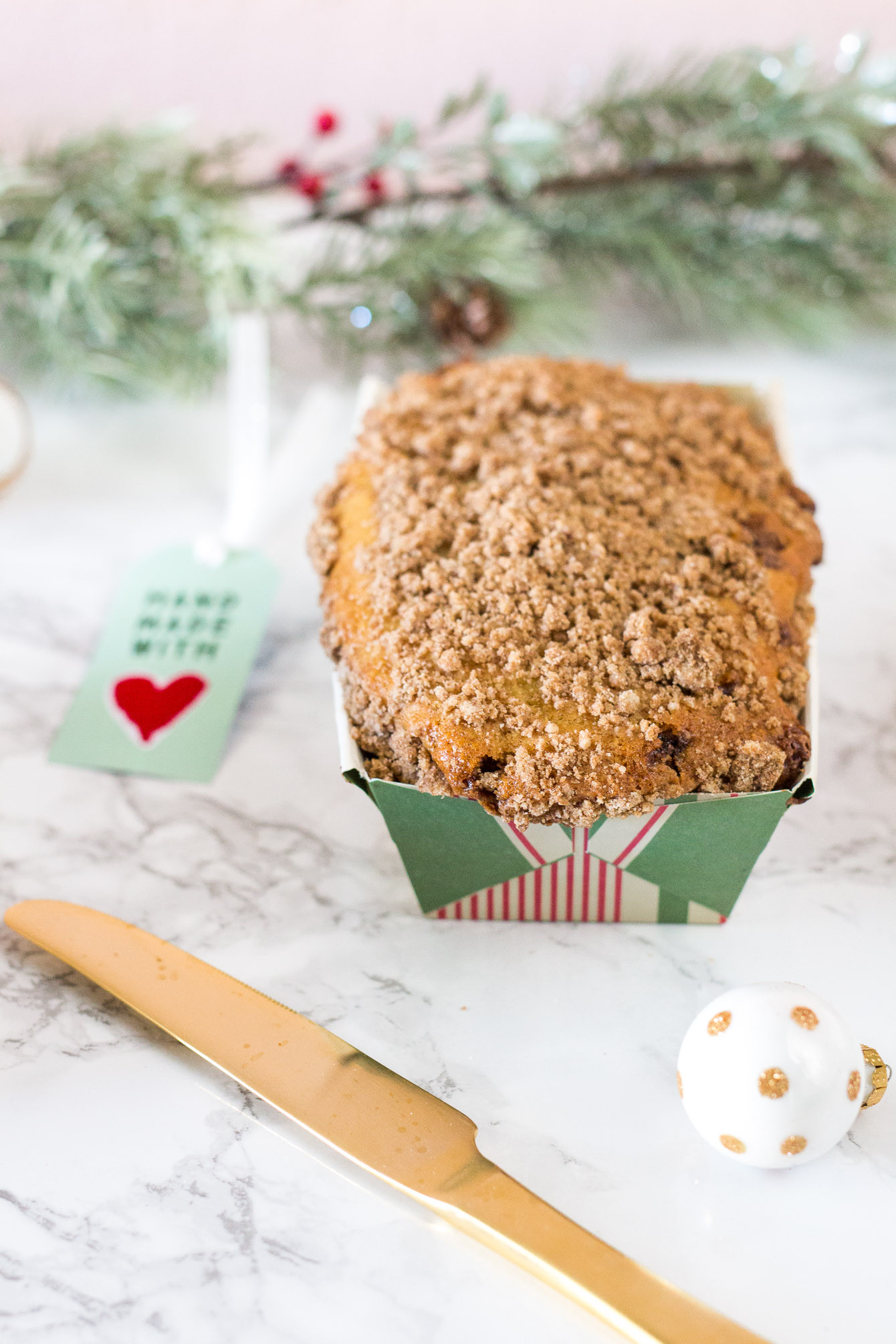 Holiday Quick Bread
 Cinnamon Streusel Quick Bread For Holiday Gifts Treats