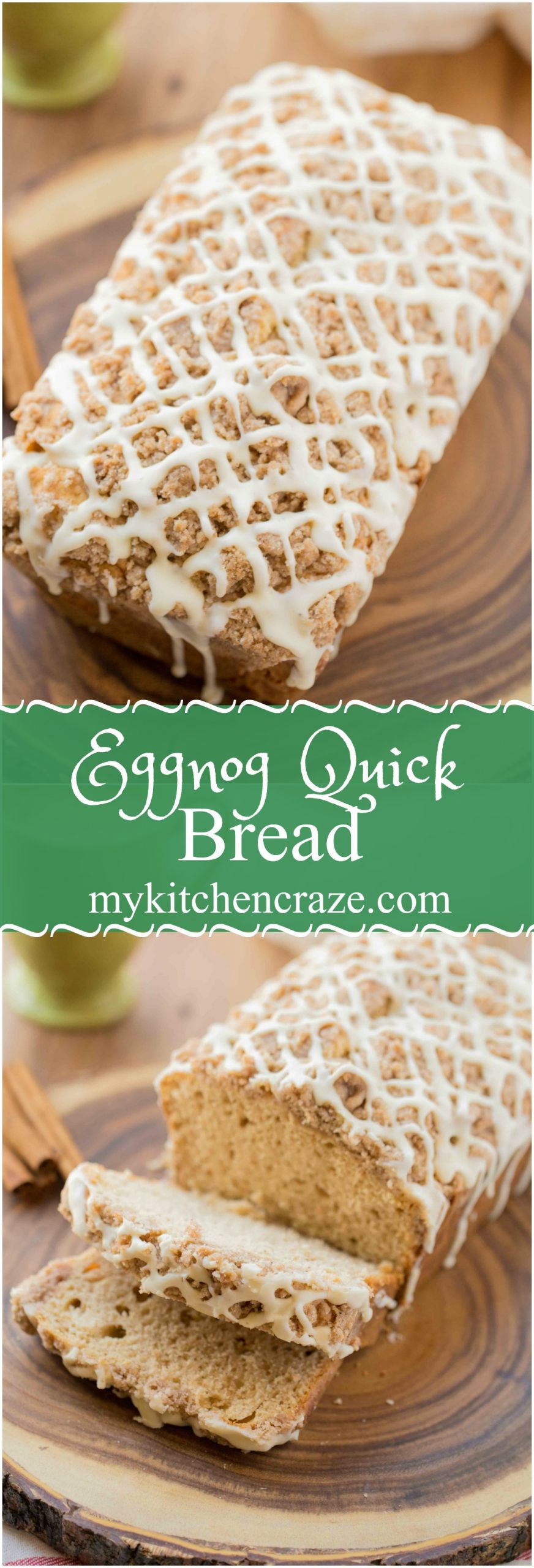 Holiday Quick Bread Recipes
 Eggnog Quick Bread My Kitchen Craze