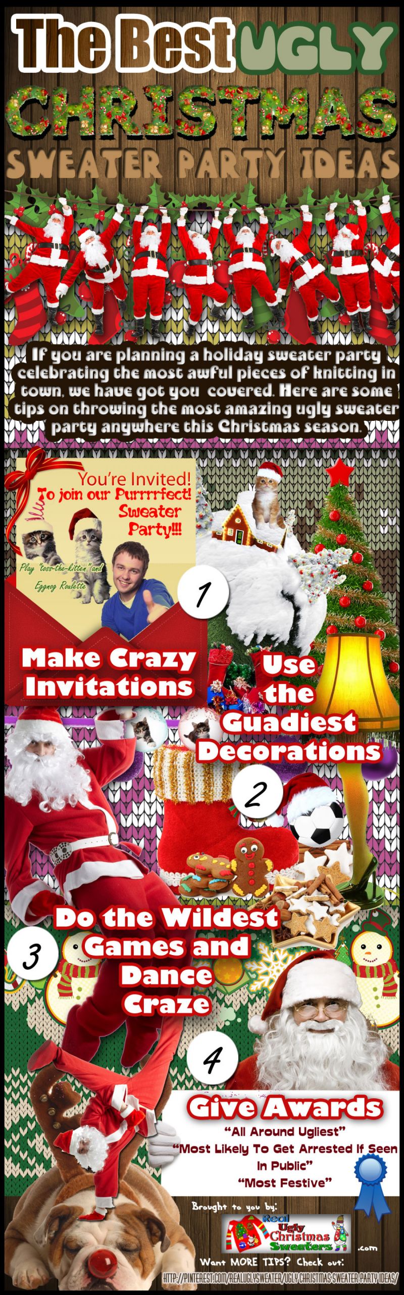 Holiday Ugly Sweater Party Ideas
 The Best Ugly Christmas Sweater Party Ideas