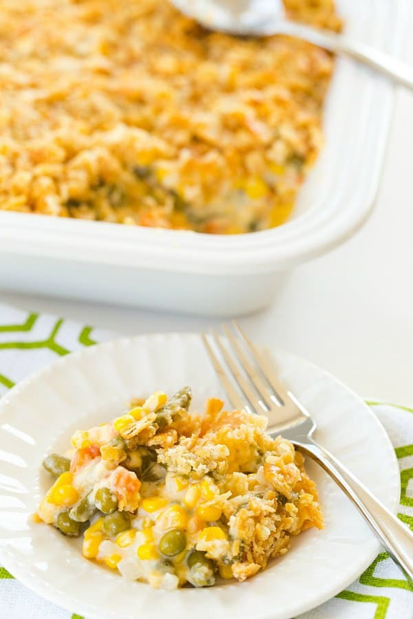 Holiday Vegetable Casserole
 Corn and Mixed Ve able Casserole Recipe