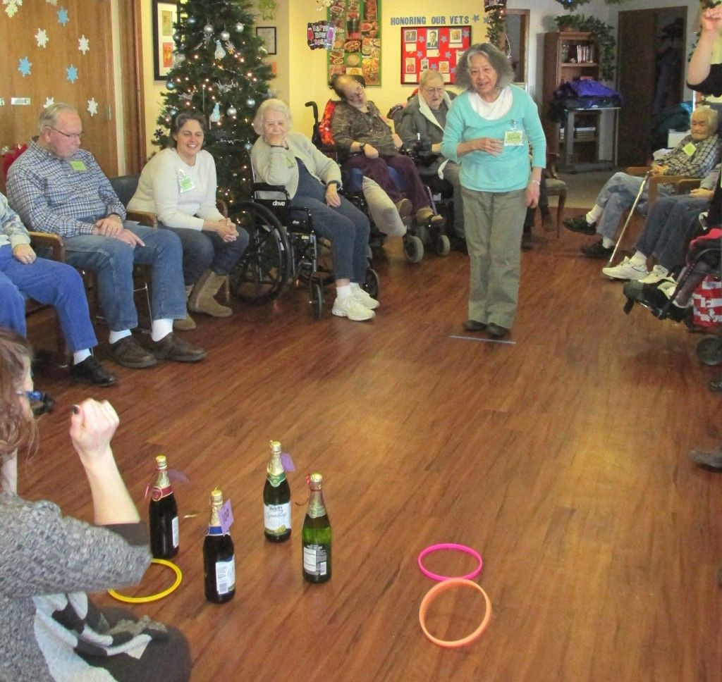 Home Activities For Adults
 Adult Day Clubs “Ring” in the New Year Love this idea of