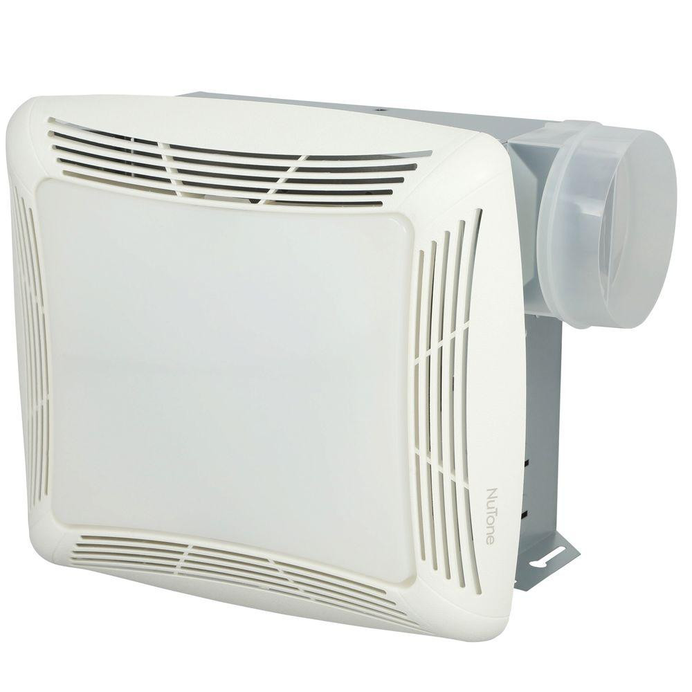 Home Depot Bathroom Fan Light
 NuTone 70 CFM Ceiling Bathroom Exhaust Fan with Light and