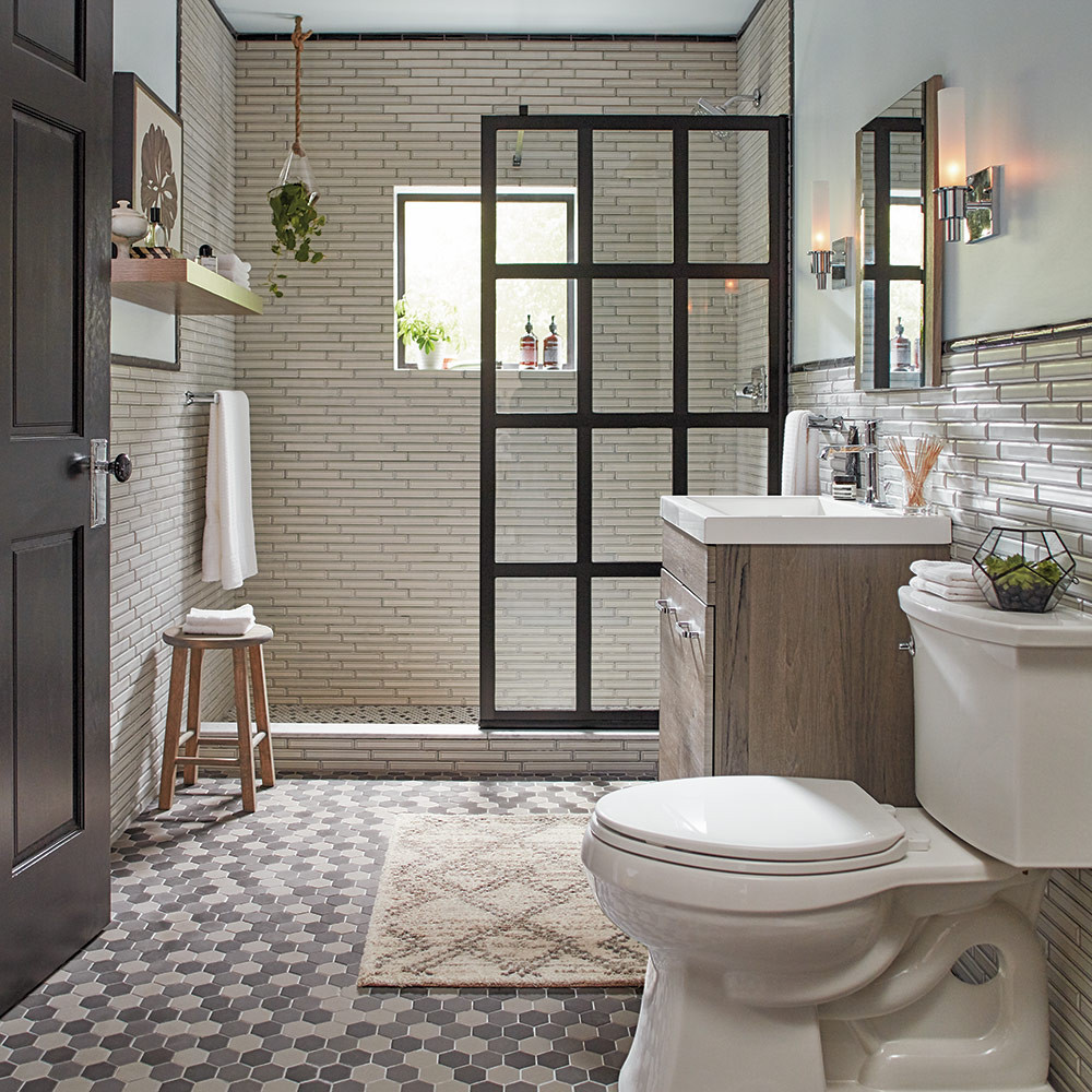 Home Depot Bathroom Shower Tile
 Bathroom Remodel Ideas The Home Depot
