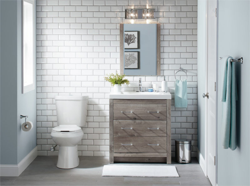 Home Depot Bathroom Tiles
 22 Bathroom Tile Ideas Simple & Stylish