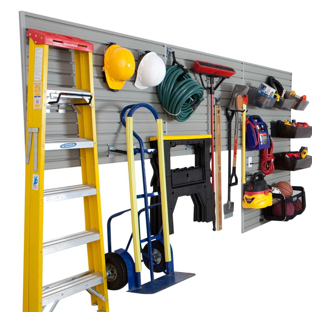 Home Depot Garage Organization
 Flow Wall 6 partments Small Part Organizer Modular