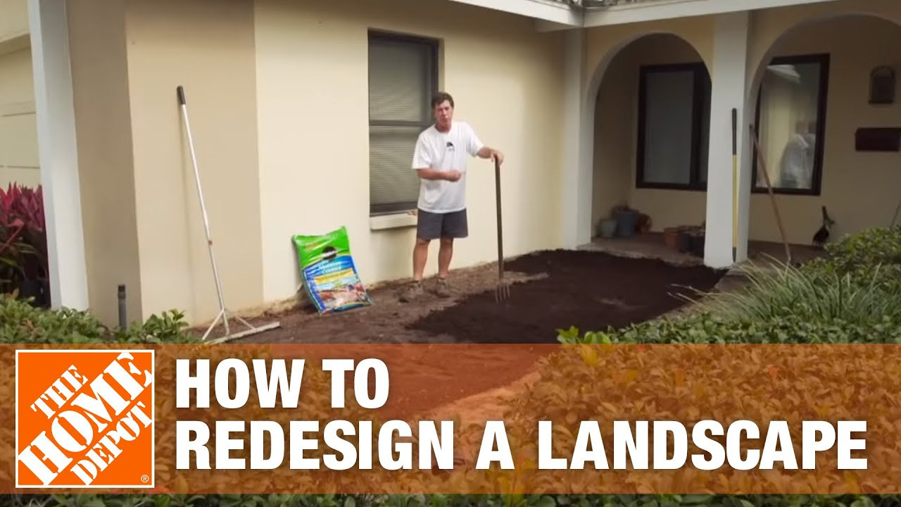 Home Depot Landscape Design
 How To Redesign a Landscape