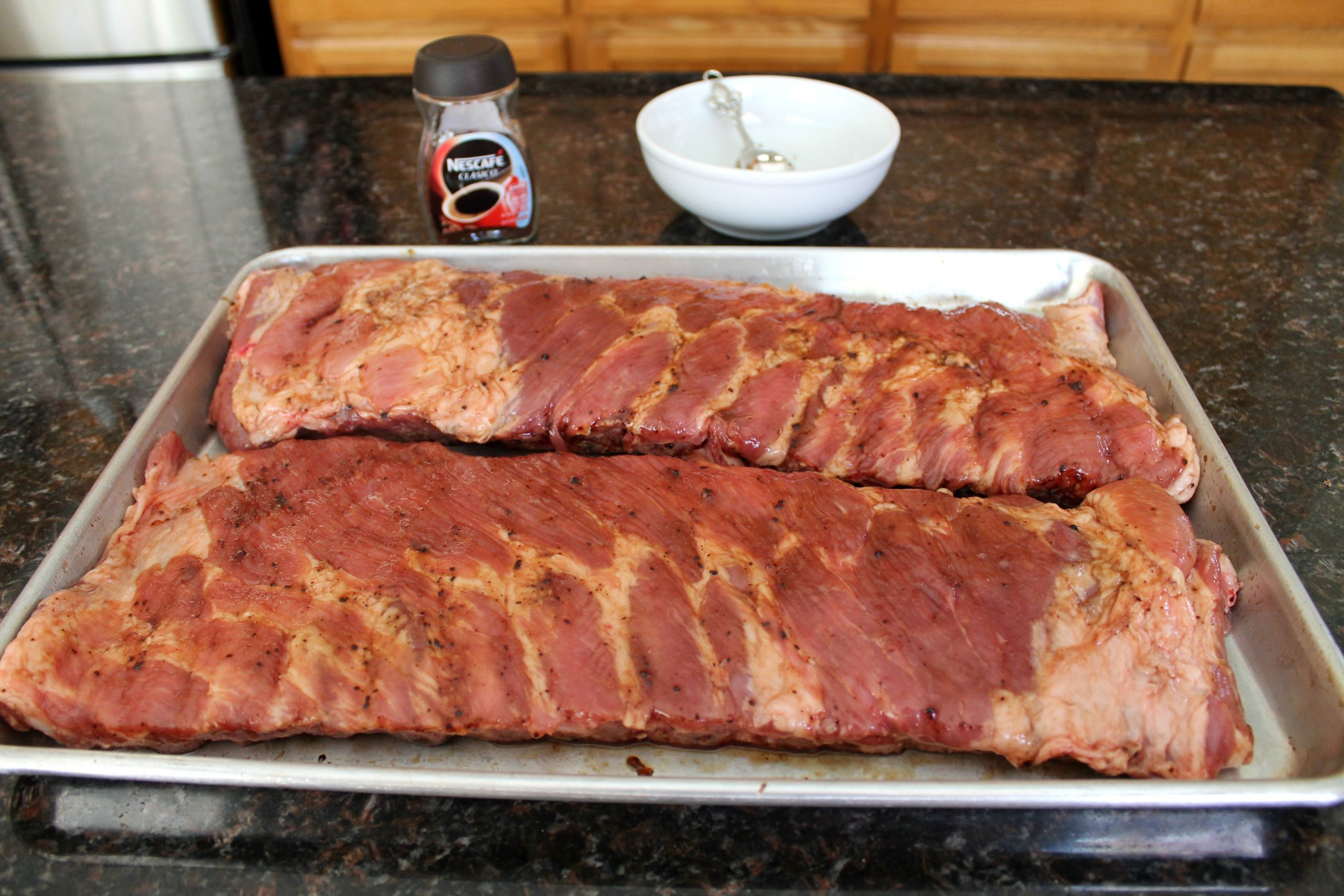 Homemade Bbq Sauce For Ribs
 Homemade Barbecue Sauce on Smoked Ribs Spanglish Spoon