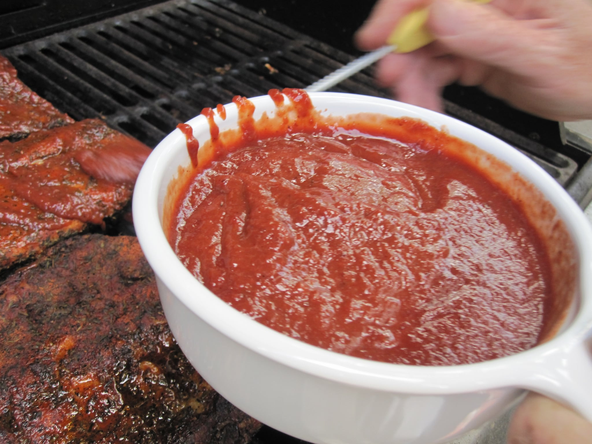 Homemade Bbq Sauce For Ribs
 Ribs With Homemade Barbecue Sauce Recipe