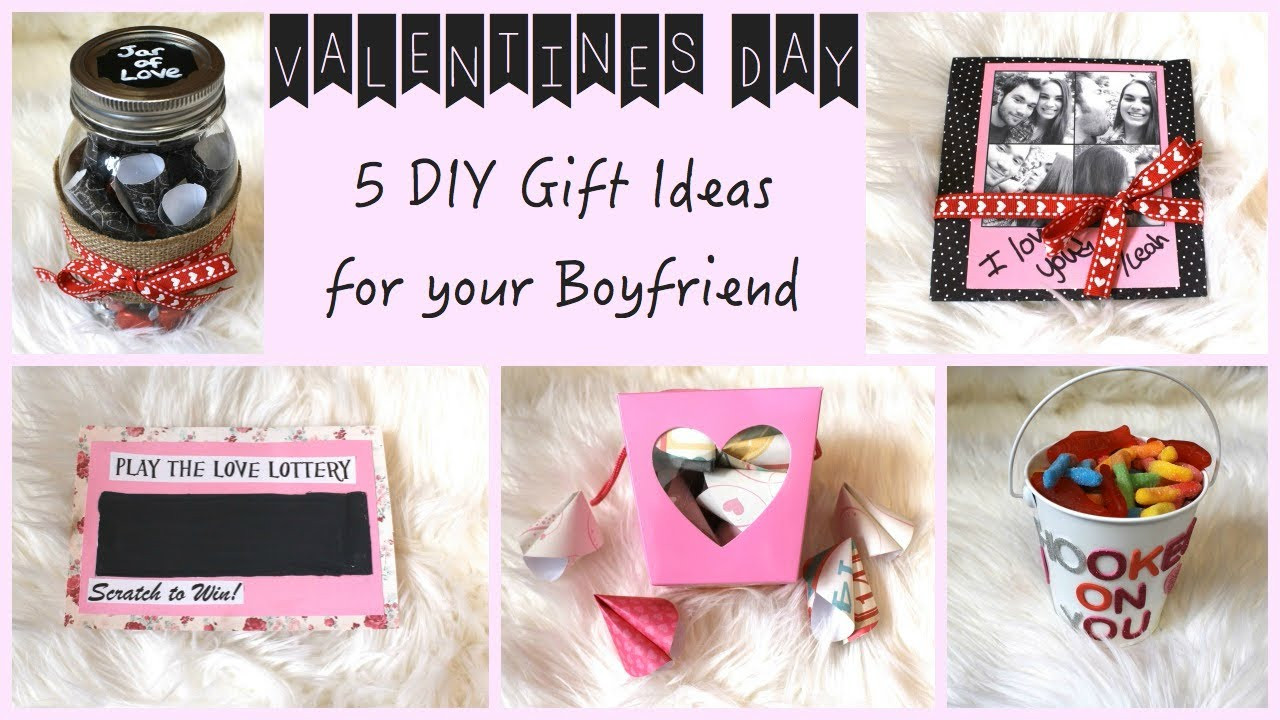Homemade Boyfriend Gift Ideas
 5 DIY Gift Ideas for Your Boyfriend
