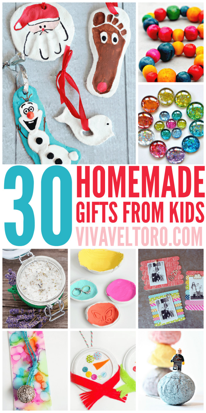 Homemade Christmas Gifts For Kids
 30 Homemade Gifts from Kids Viva Veltoro