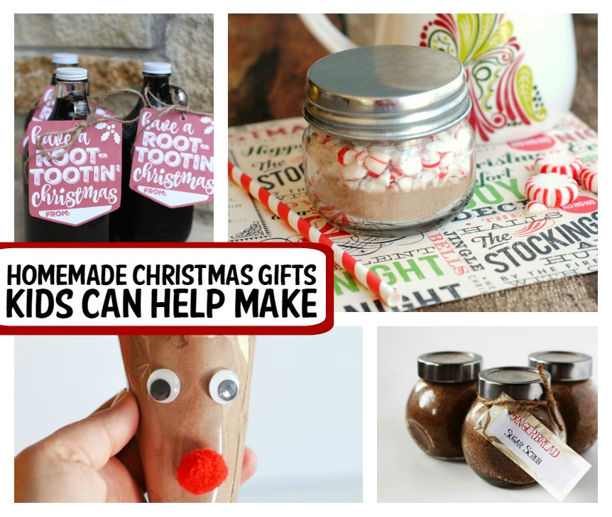Homemade Christmas Gifts For Kids
 25 Homemade Christmas Gifts Kids Can Make