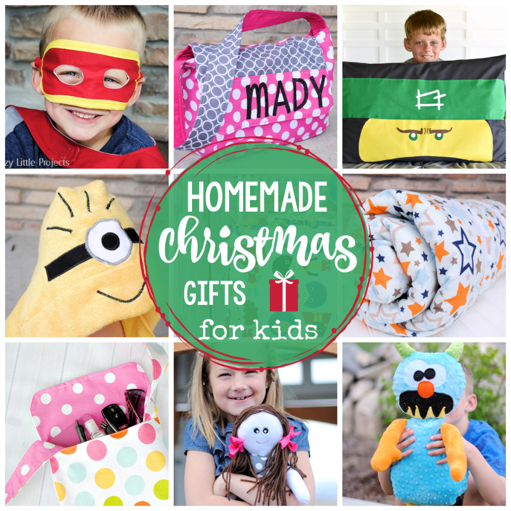 Homemade Christmas Gifts For Kids
 25 Homemade Christmas Gifts for Kids Crazy Little Projects