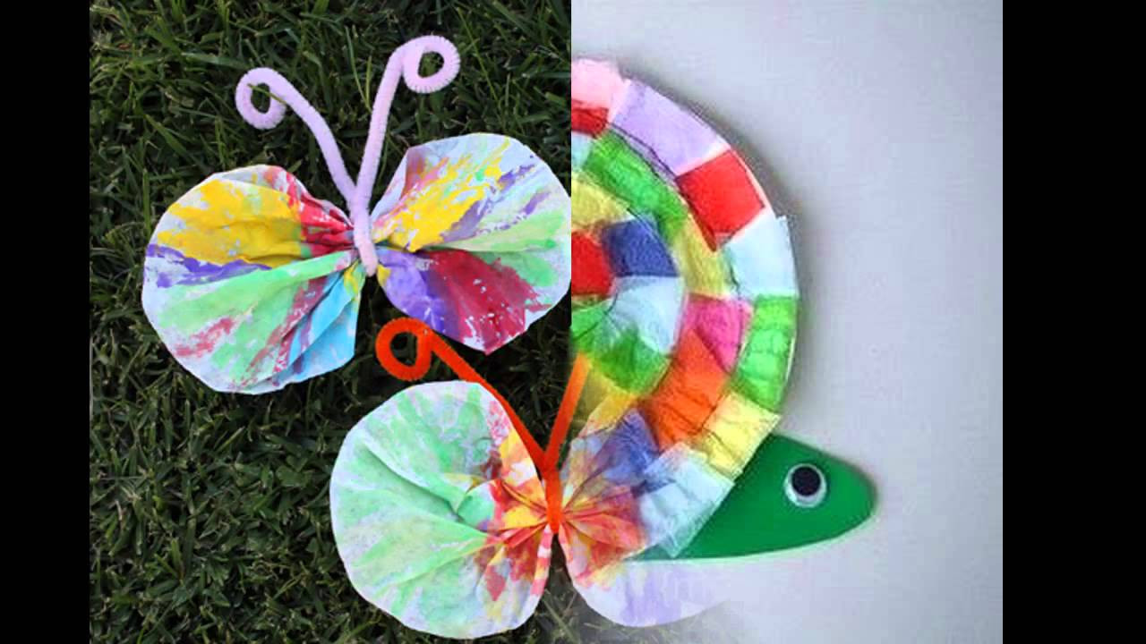 Homemade Crafts For Toddlers
 Easy DIY spring crafts for kids