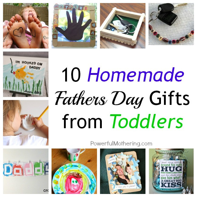 Homemade Fathers Day Gifts From Toddler
 10 Homemade Fathers Day Gifts from Toddlers