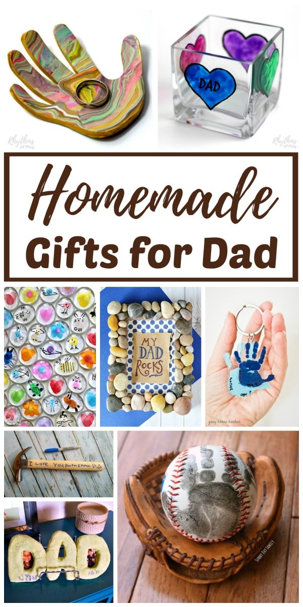 Homemade Fathers Day Gifts From Toddler
 Homemade Gifts for Dad from Kids