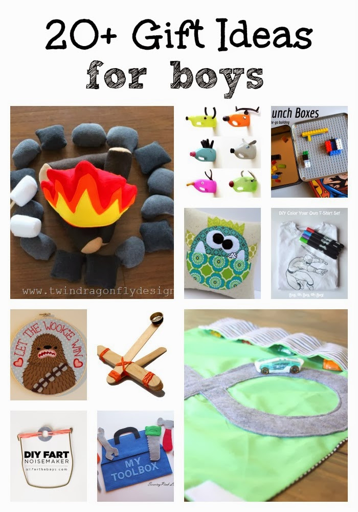 Homemade Gift Ideas For Boys
 20 DIY Gift Ideas for Boys Homemade Heather