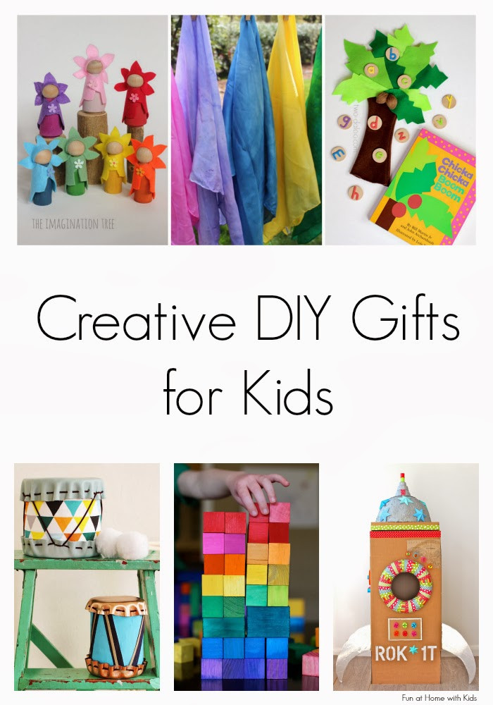 Homemade Gifts From Toddlers
 Creative DIY Gifts for Kids