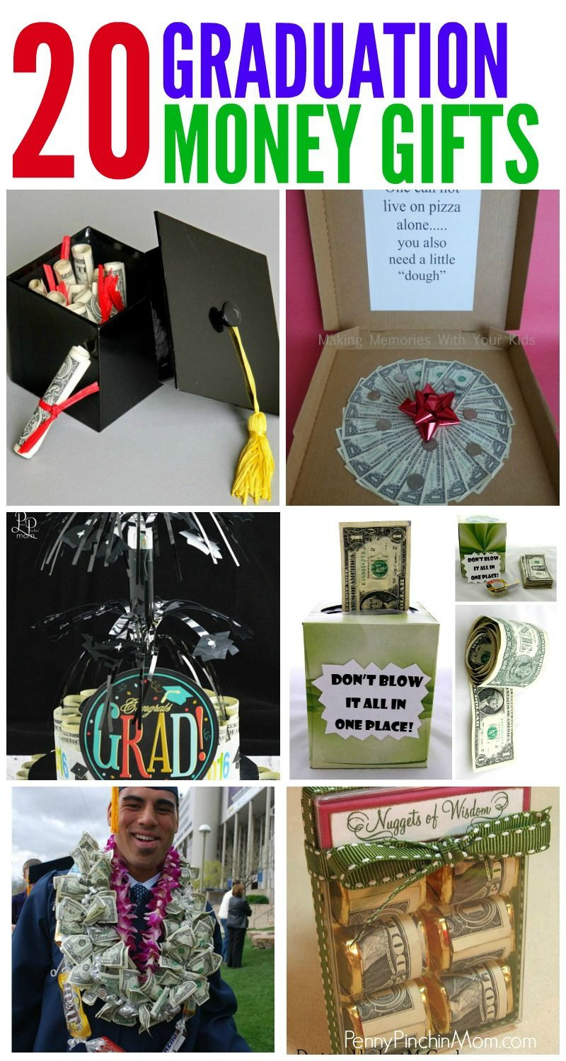 Homemade Graduation Gift Ideas
 More than 20 Creative Money Gift Ideas