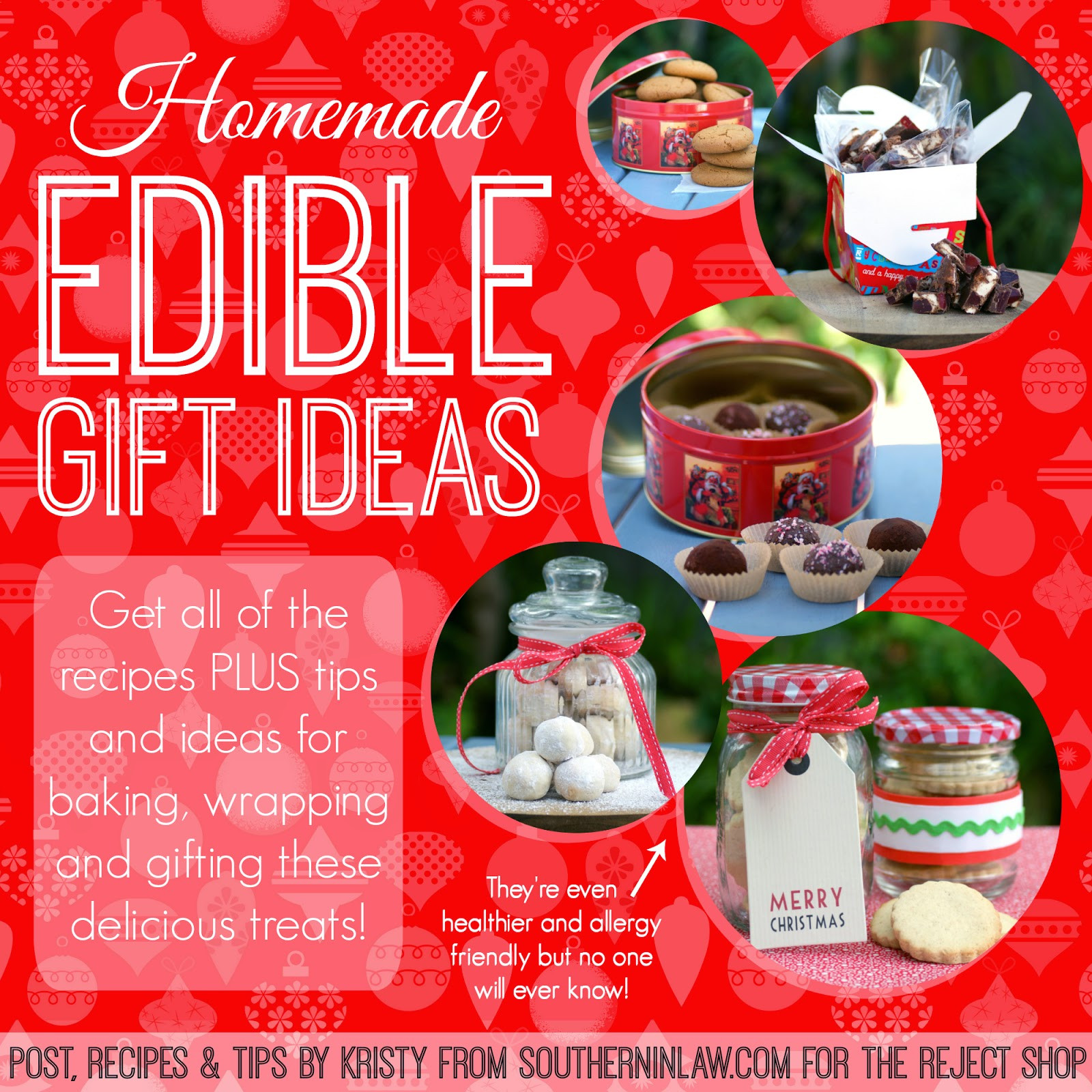 Homemade Holiday Gift Ideas
 Southern In Law DIY Homemade Edible Christmas Gift Ideas