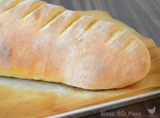 Homemade Italian Bread
 Homemade Italian Bread