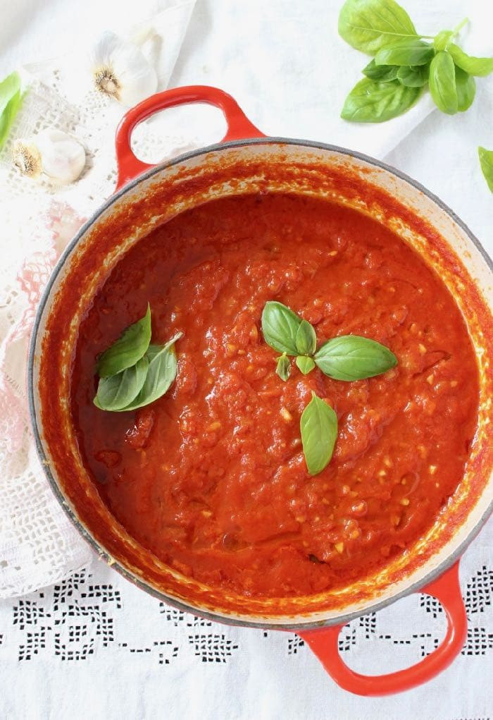 Homemade Spaghetti Sauce From Fresh Tomatoes Real Italian
 Vegan Tomato Sauce Authentic Italian Recipe • Veggie