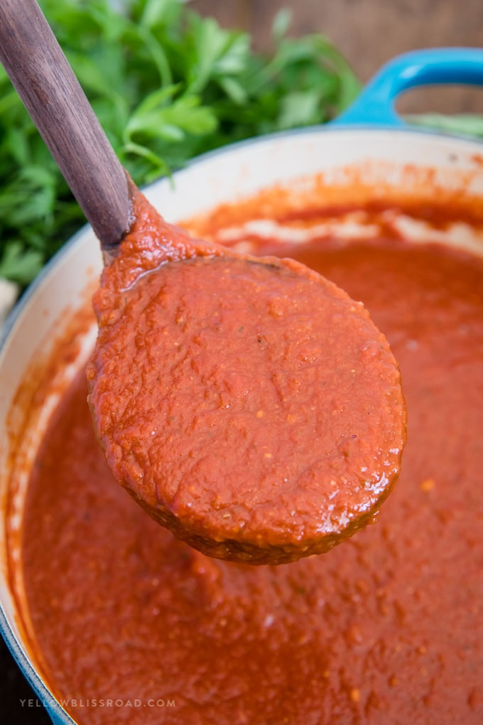 Homemade Spaghetti Sauce From Fresh Tomatoes Real Italian
 Easy Homemade Spaghetti Sauce