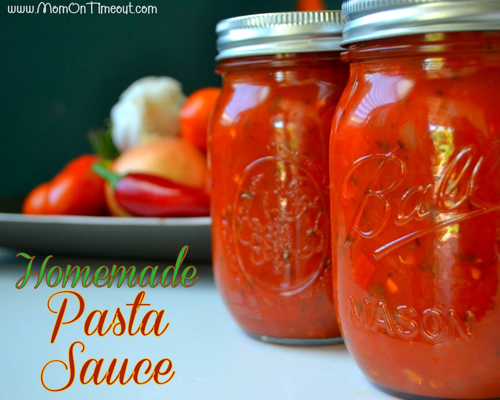 Homemade Spaghetti Sauce With Fresh Tomatoes For Canning
 Homemade Pasta Sauce Recipe Mom Timeout