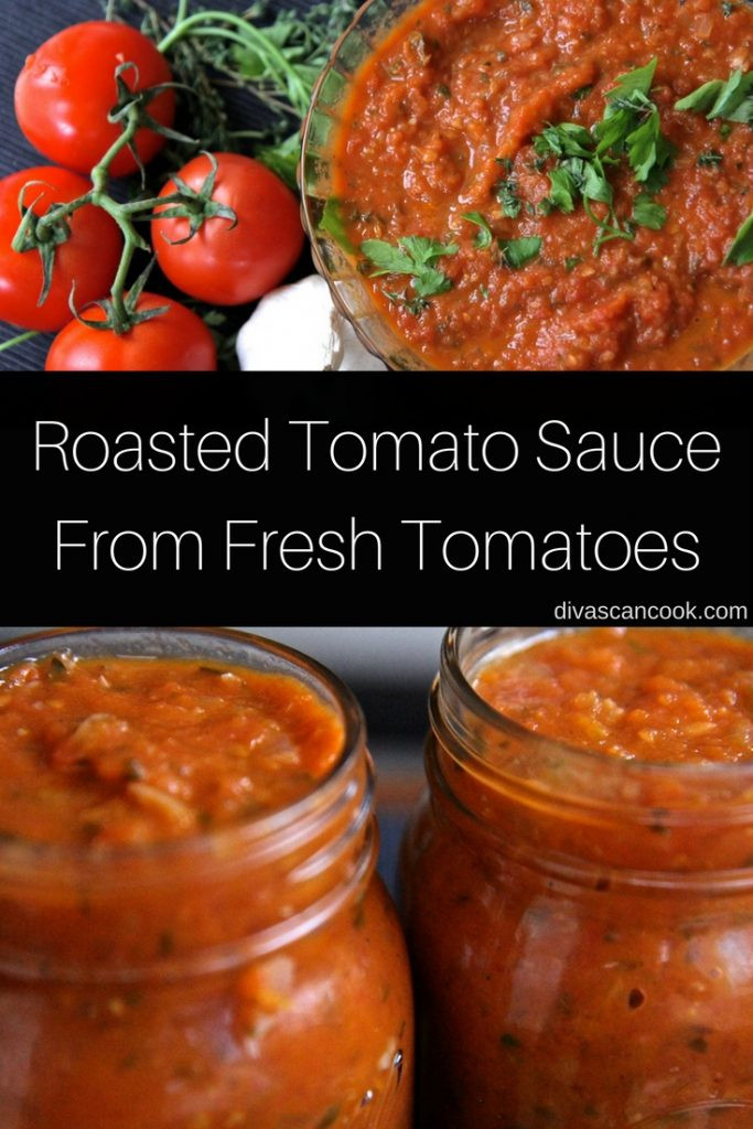 Homemade Spaghetti Sauce With Fresh Tomatoes For Canning
 Homemade Tomato Sauce Using Fresh Tomatoes