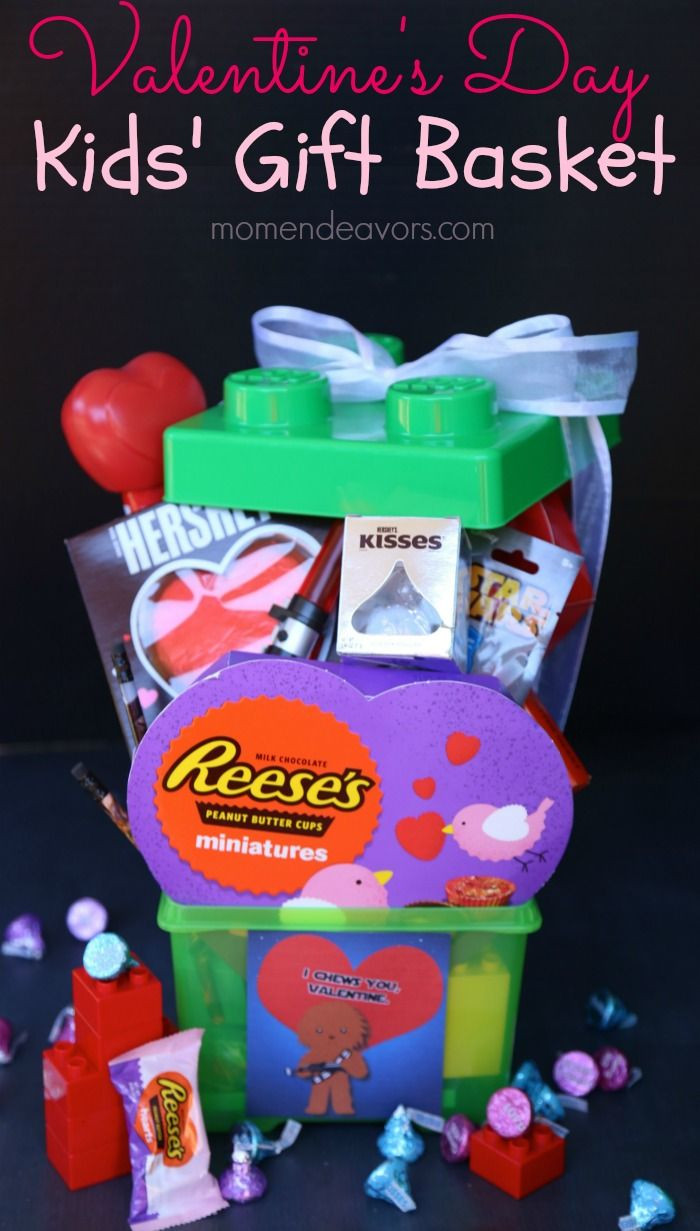 Homemade Valentine Gift Basket Ideas
 Fun DIY Valentine s Day Gift Basket for Kids