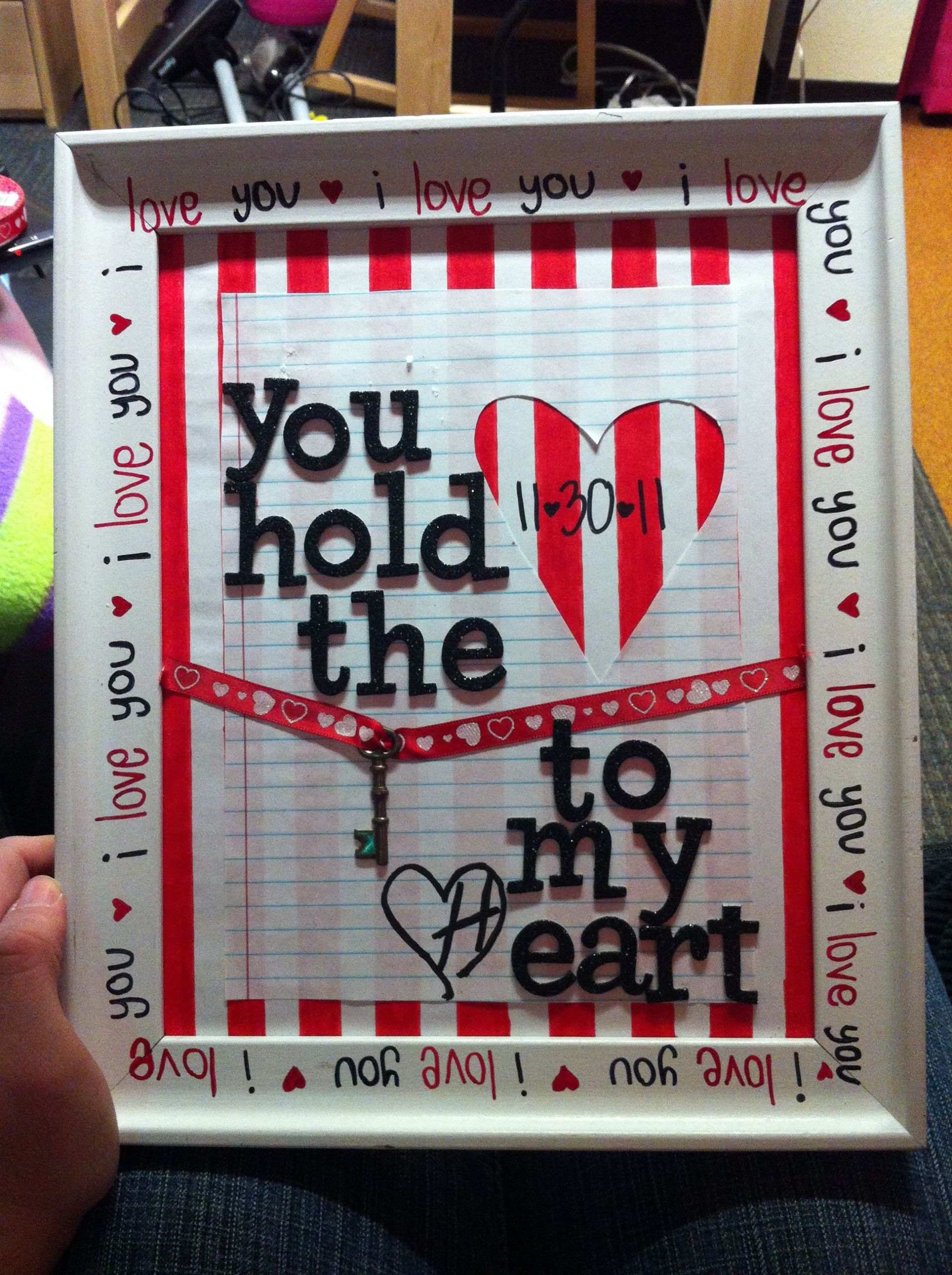 Homemade Valentine Gift Ideas For Boyfriend
 DIY valentines day t to BF