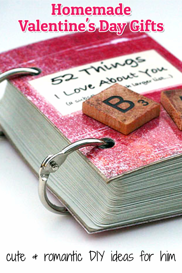 Homemade Valentine Gift Ideas For Boyfriend
 26 Handmade Gift Ideas For Him DIY Gifts He Will Love